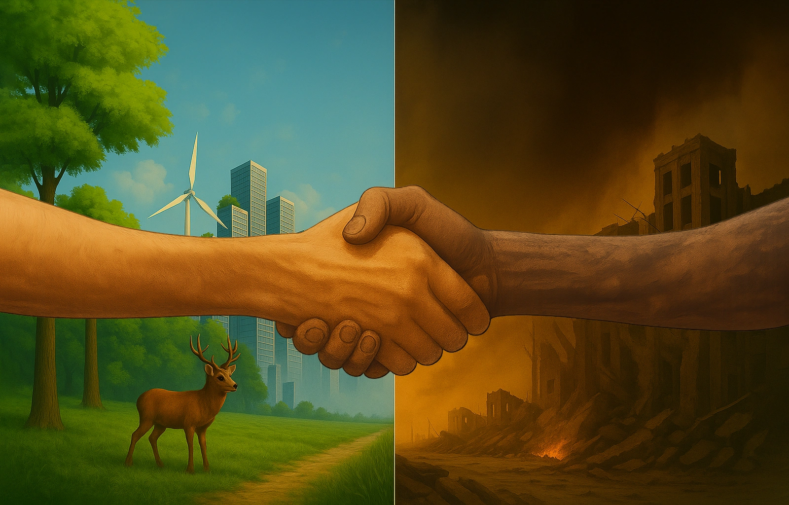 Only together hand in hand Cover